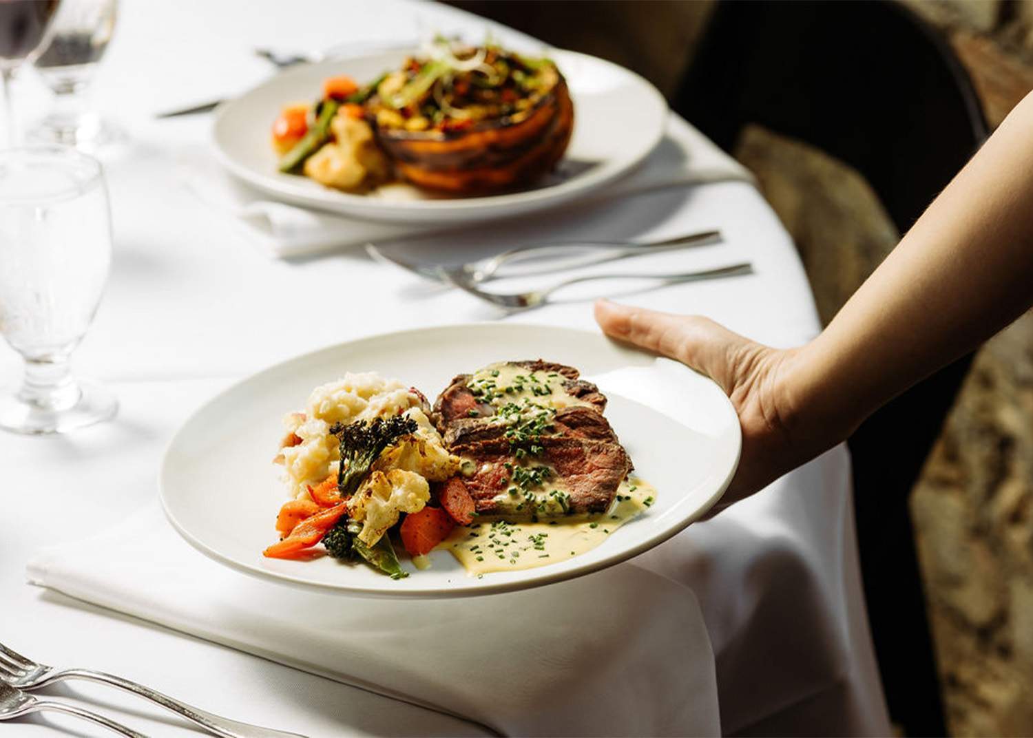 Sirloin with Bearnaise